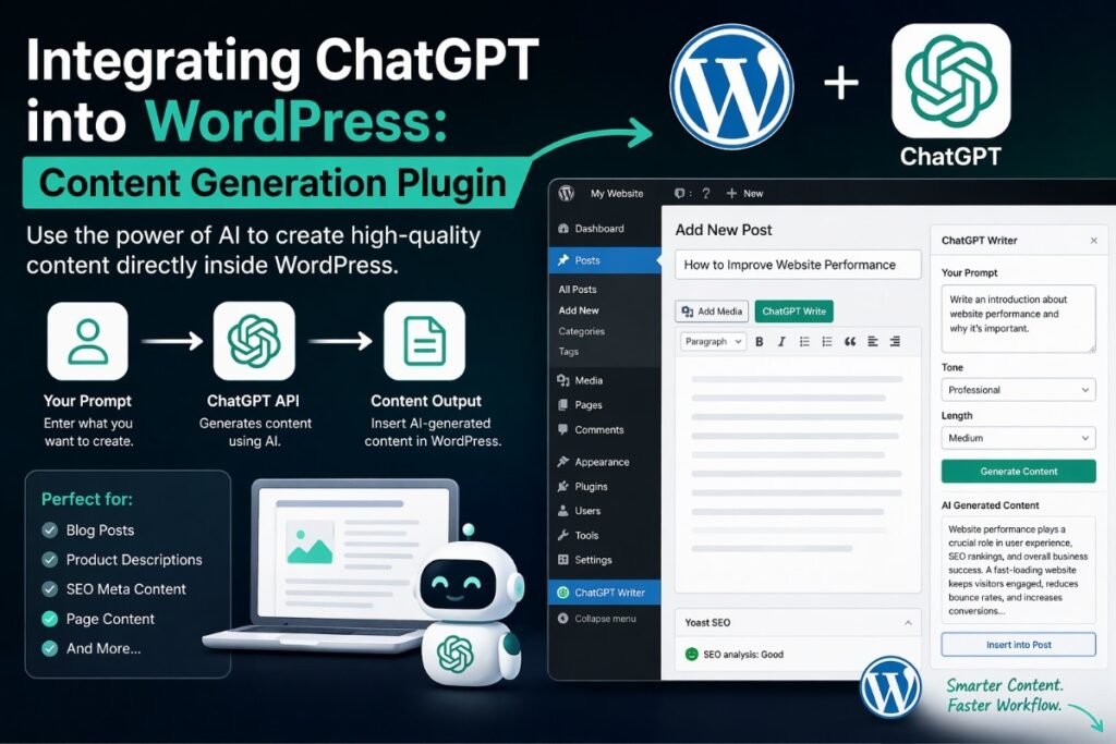 Integrating ChatGPT into WordPress: Content Generation Plugin