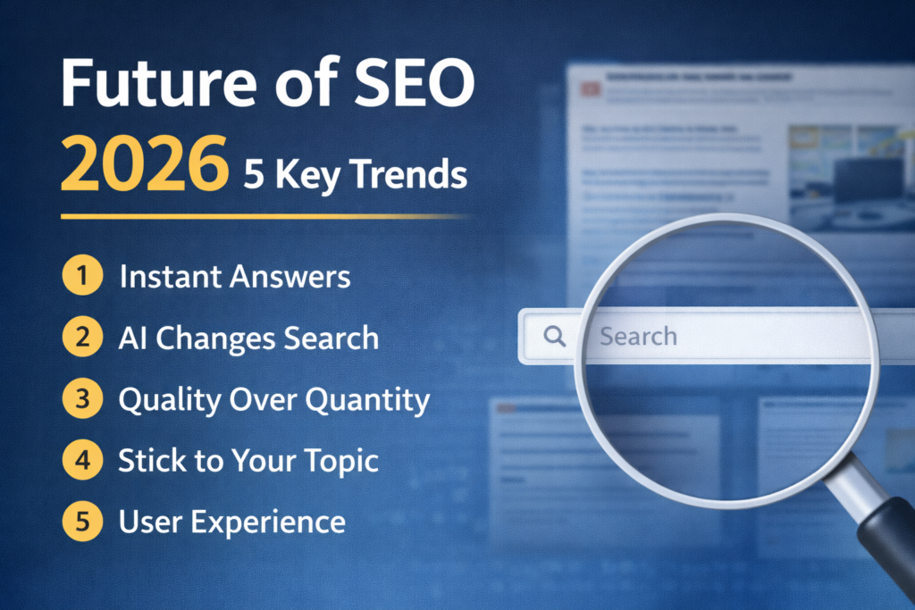 Future of SEO – Top 5 Trends for 2026