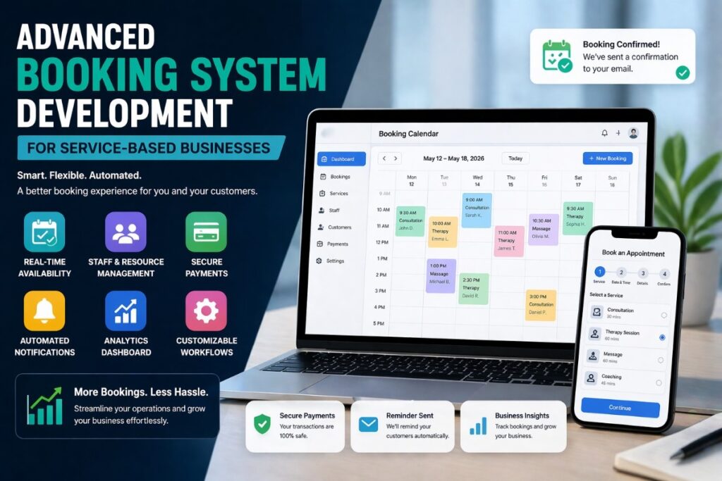 Advanced Booking System Development for Service-Based Businesses
