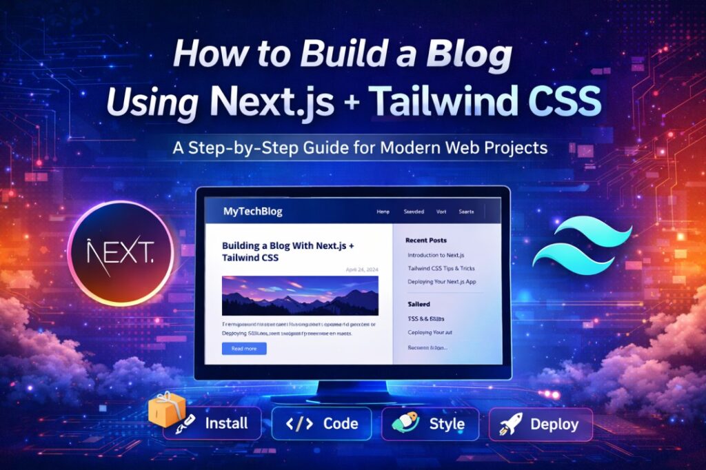 How To Create A Blog With Next Js + Tailwind CSS(An In-Depth Approach By 2026)