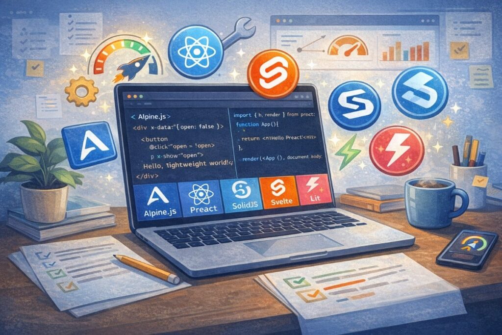 Best Lightweight Frontend Frameworks for Fast Websites