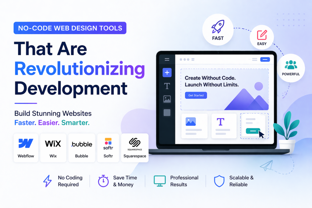 No-Code Web Design Tools That Are Revolutionizing Development