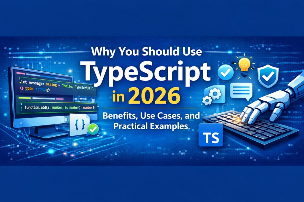 The Necessity of Using TypeScript in 2026 (Complete Guide to Modern Developers)