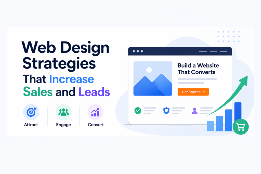 Web Design Strategies That Increase Sales and Leads