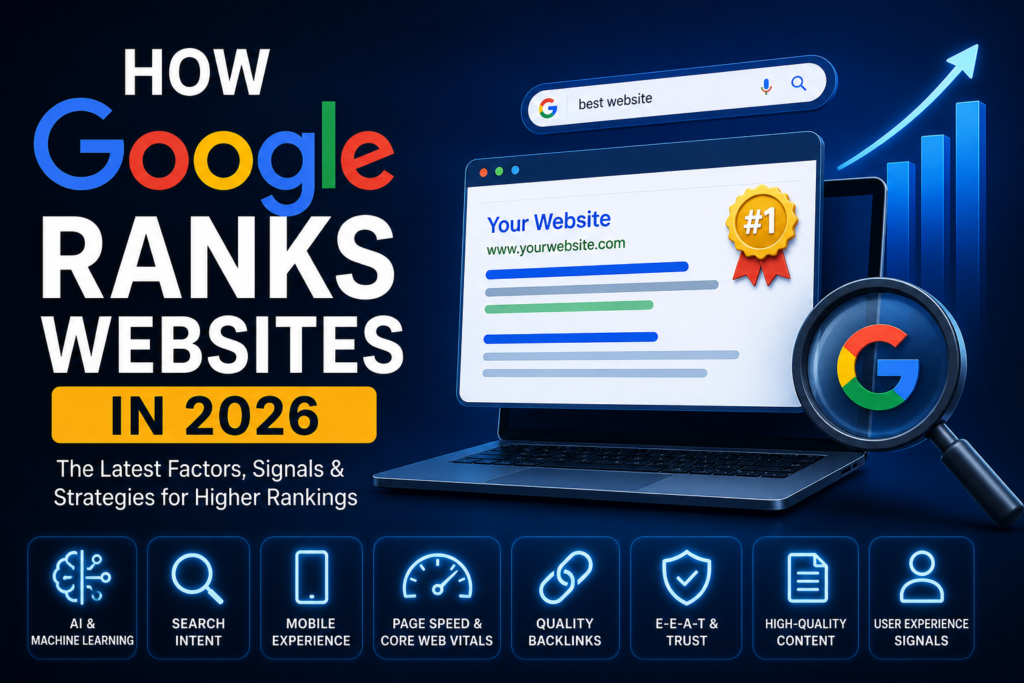 How Google Ranks Websites in 2026