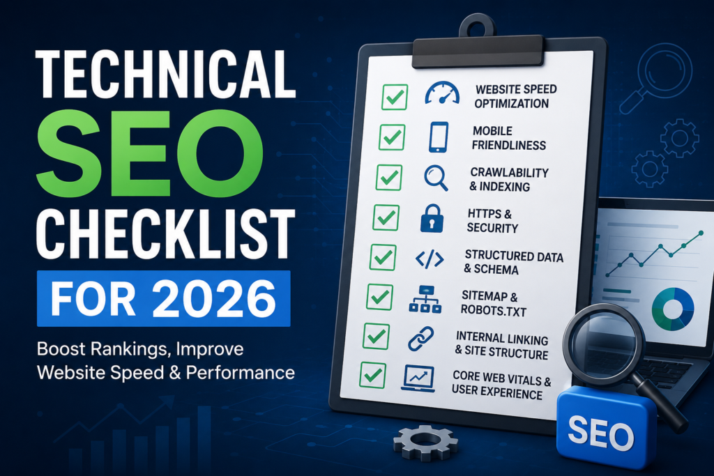 Technical SEO Checklist for 2026