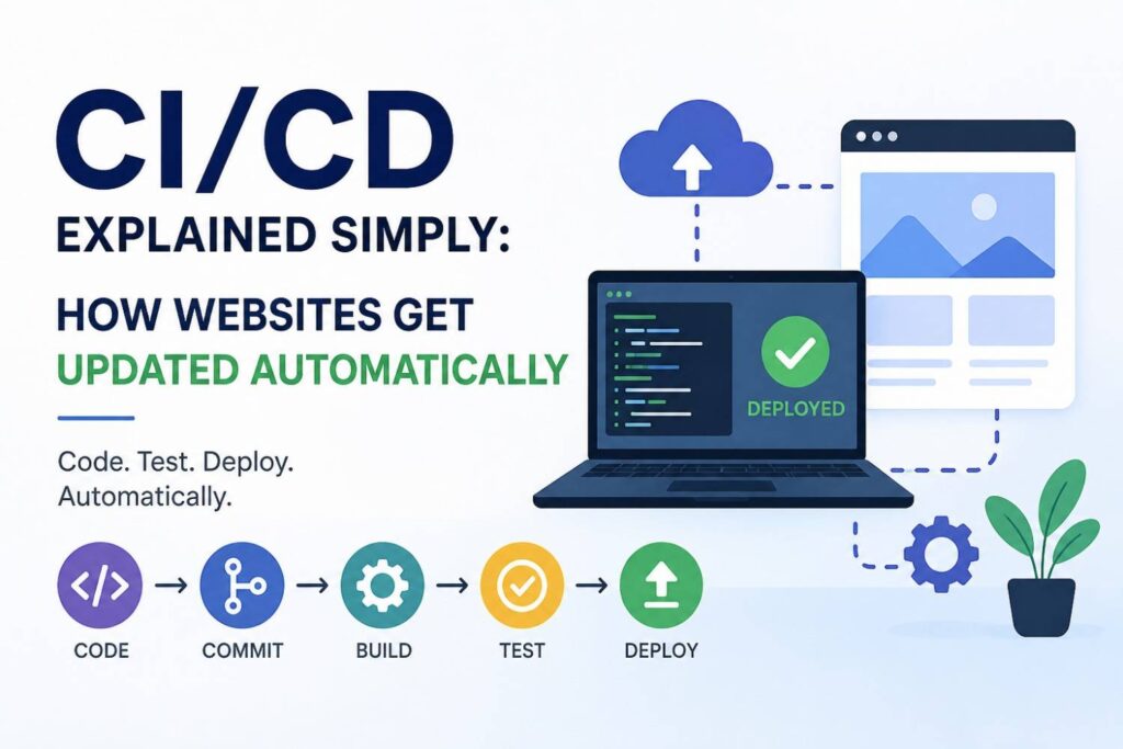CI/CD Explained Simply: How Websites Get Updated Automatically