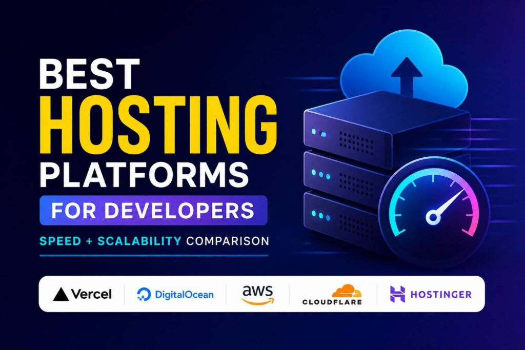 Best Hosting Platforms for Developers (Speed + Scalability Comparison)