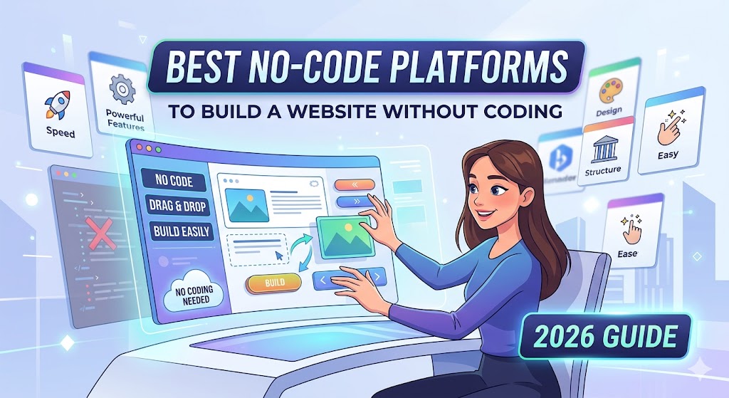 Best No-Code Platforms to Build a Website Without Coding (2026 Guide)