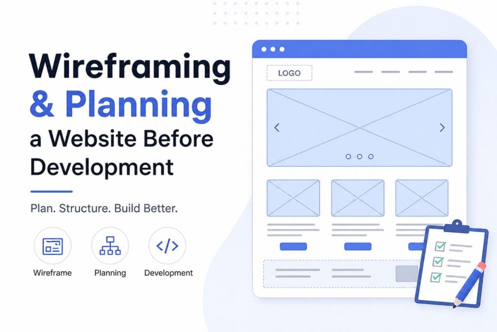 Wireframing and Planning a Website Before Development