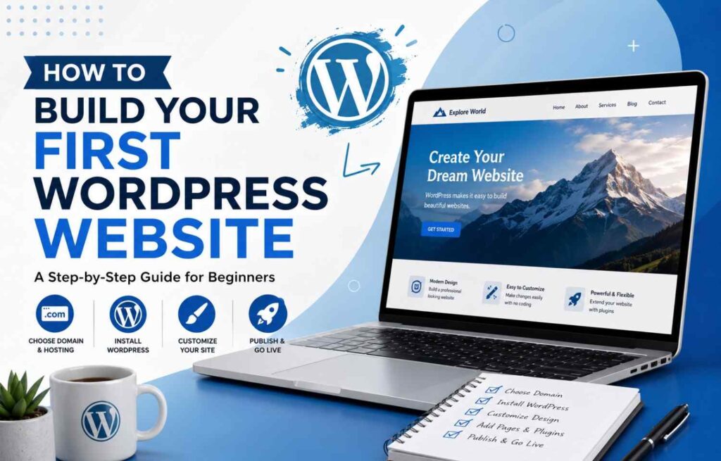 How to Build Your First WordPress Website